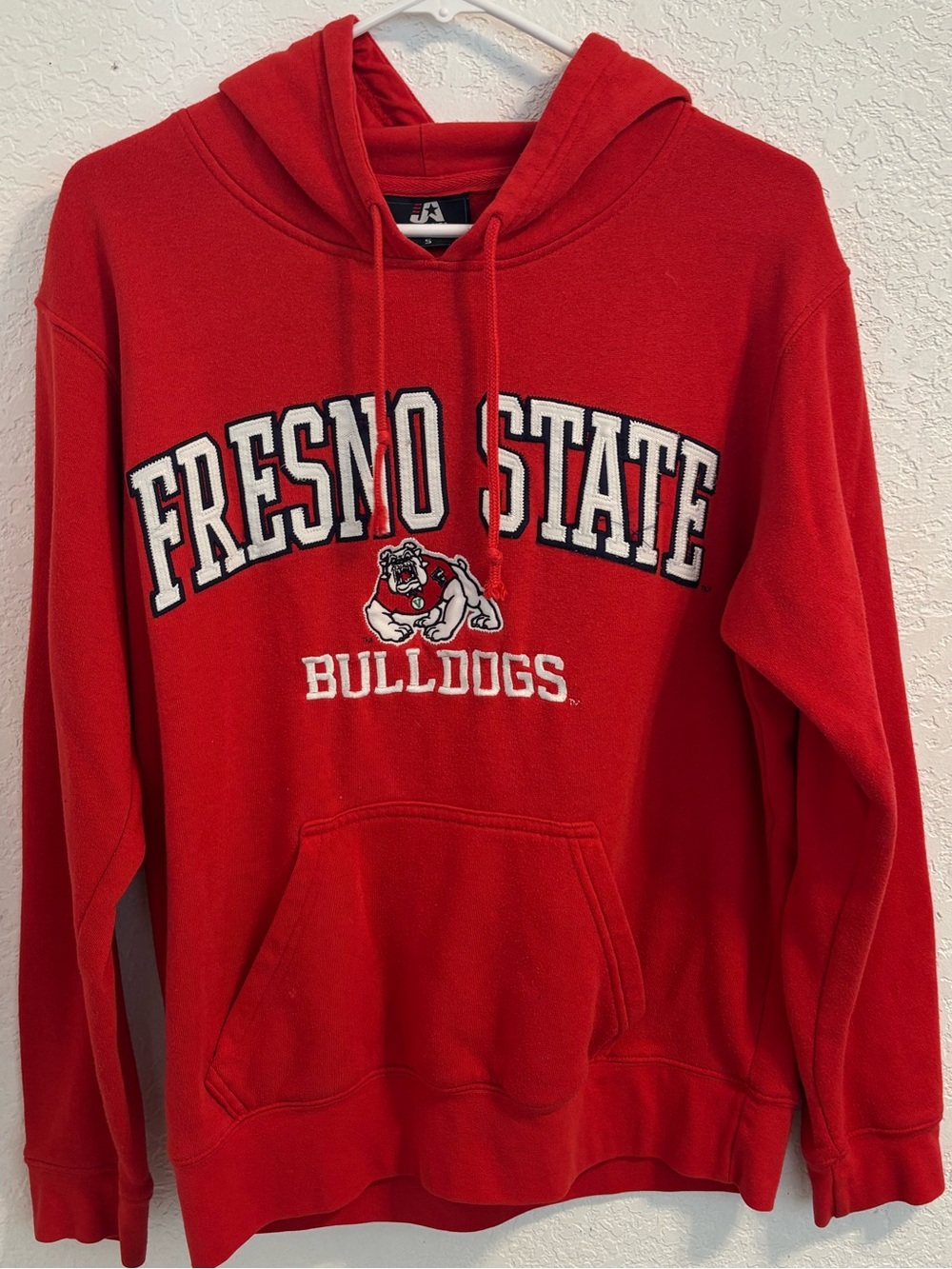 Fresno State Bulldogs Red Crewneck Hoodie